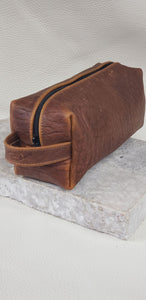 Leather Toiletry Bag