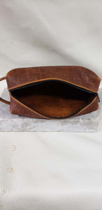 Leather Toiletry Bag